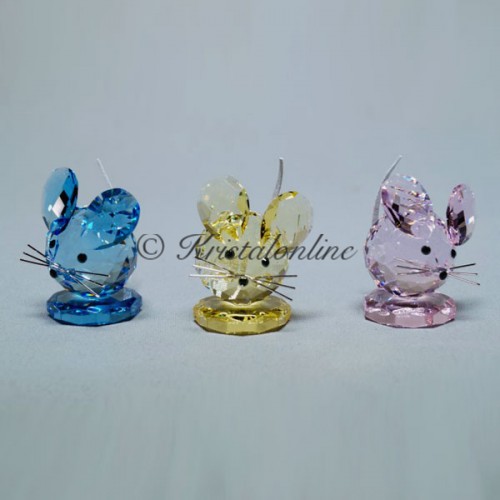 Swarovski Kristal | Silver Crystal | Replica Muis - Gelimiteerde Editie 2016 - Set van 3 | 5243778